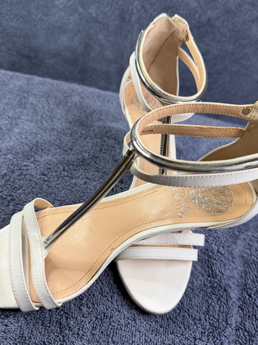 Women's white Vince Camuto Sandals